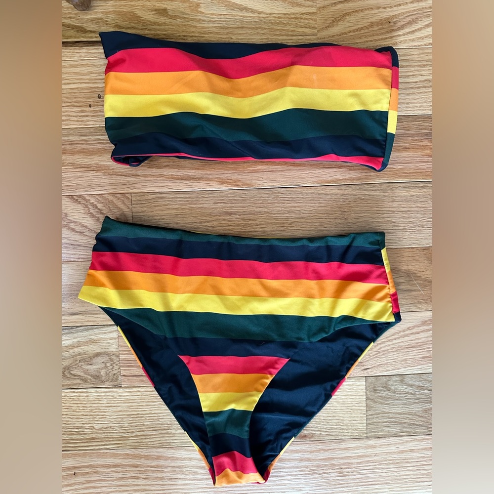 Two piece bathing suit
